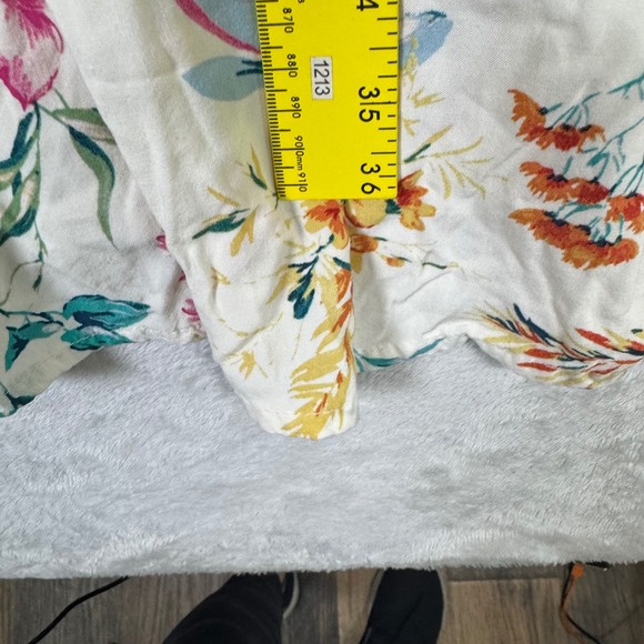 Torrid Plus Size Floral Print Strapless Dress Size 4X Womens 26 Flowy - Picture 9 of 9